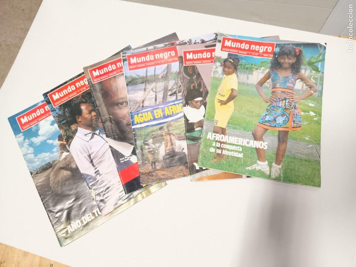 Otros Art&iacute;culos de Coleccionismo en Papel: Revista Mundo Negro.