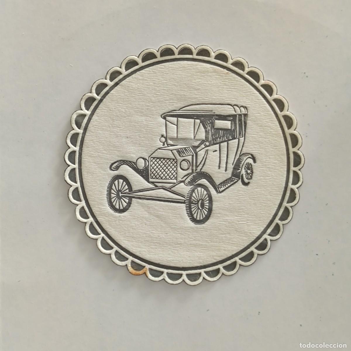 Otros Art&iacute;culos de Coleccionismo en Papel: POSAVASOS - AUTOMOVIL COCHE ANTIGUO