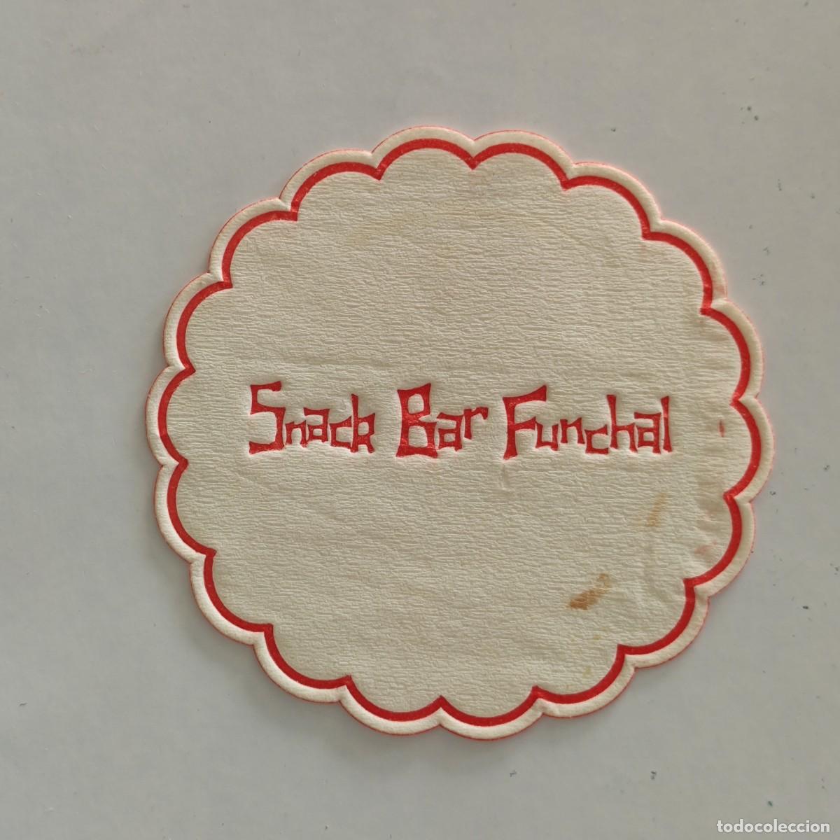 Otros Art&iacute;culos de Coleccionismo en Papel: POSAVASOS - PORTUGAL ? / MADEIRA - SNACK BAR FUNCHAL