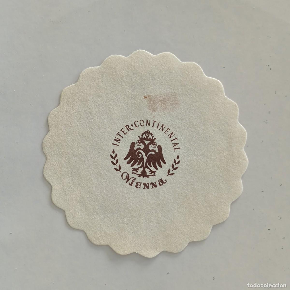 Otros Art&iacute;culos de Coleccionismo en Papel: POSAVASOS - AUSTRIA / WIEN - HOTEL INTERCONTINENTAL