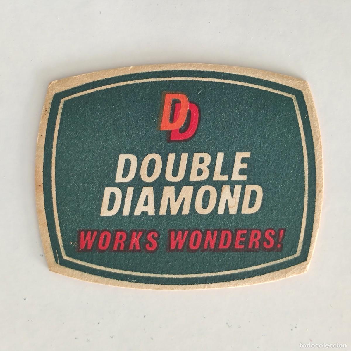 Otros Art&iacute;culos de Coleccionismo en Papel: POSAVASOS - CASTELLA DOUBLE DIAMOND - TABACO