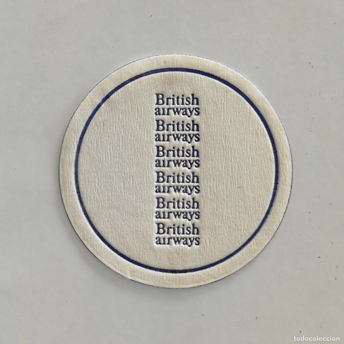 Otros Art&iacute;culos de Coleccionismo en Papel: POSAVASOS - BRITISH AIRWAYS - AVIACION