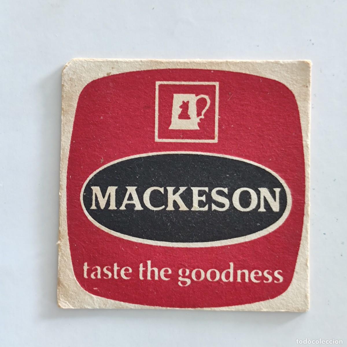 Otros Art&iacute;culos de Coleccionismo en Papel: POSAVASOS - MACKESON - CERVEZA - LOGO CABALLO AJEDREZ ?