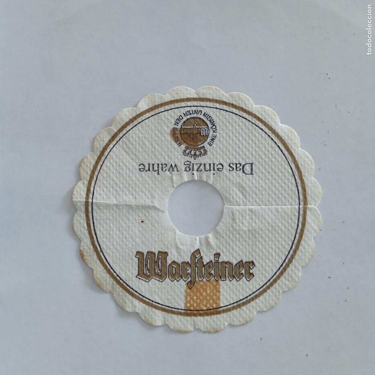 Otros Art&iacute;culos de Coleccionismo en Papel: POSAVASOS - WARSTEINER - CERVEZA - DAS EINZIG WAHRE