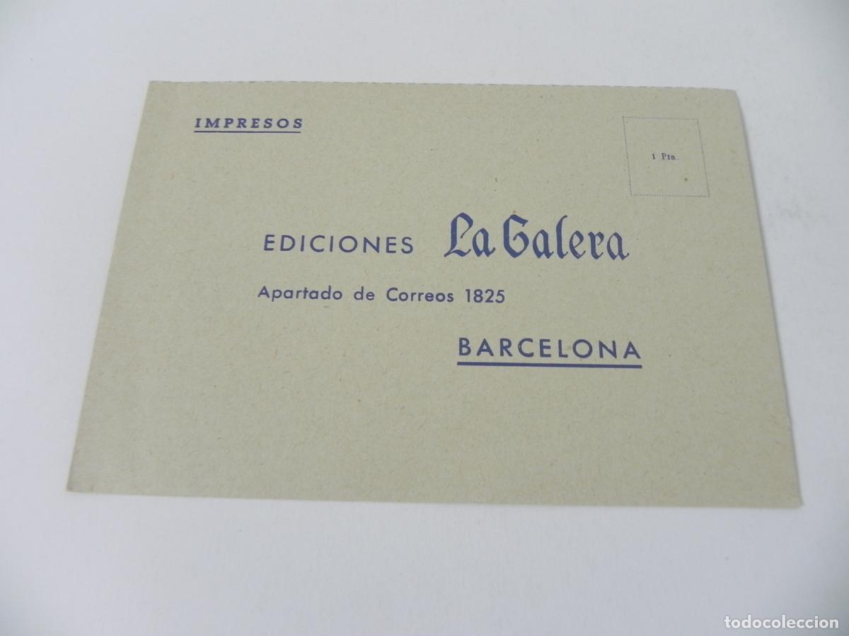 Otros Art&iacute;culos de Coleccionismo en Papel: Rara Ficha de Lector Desplegable - Edicions La Galera (Barcelona) - Publicidad Editorial A&ntilde;os 70