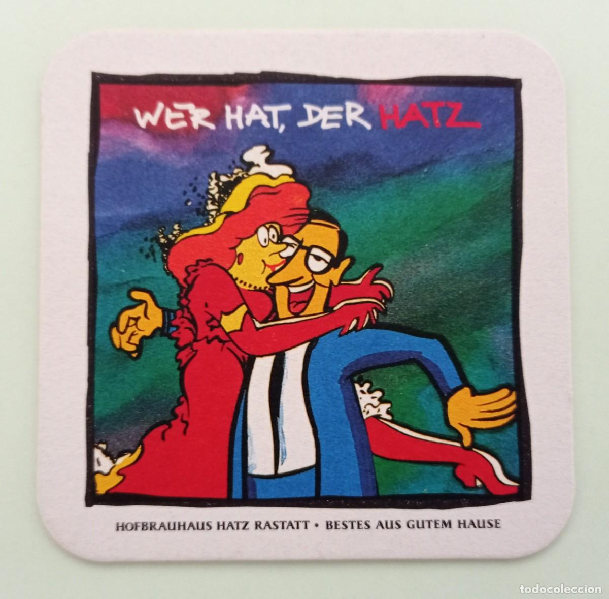 Otros Art&iacute;culos de Coleccionismo en Papel: POSAVASO CERVEZA HATZ (PARTITURA) (ALEMANIA)