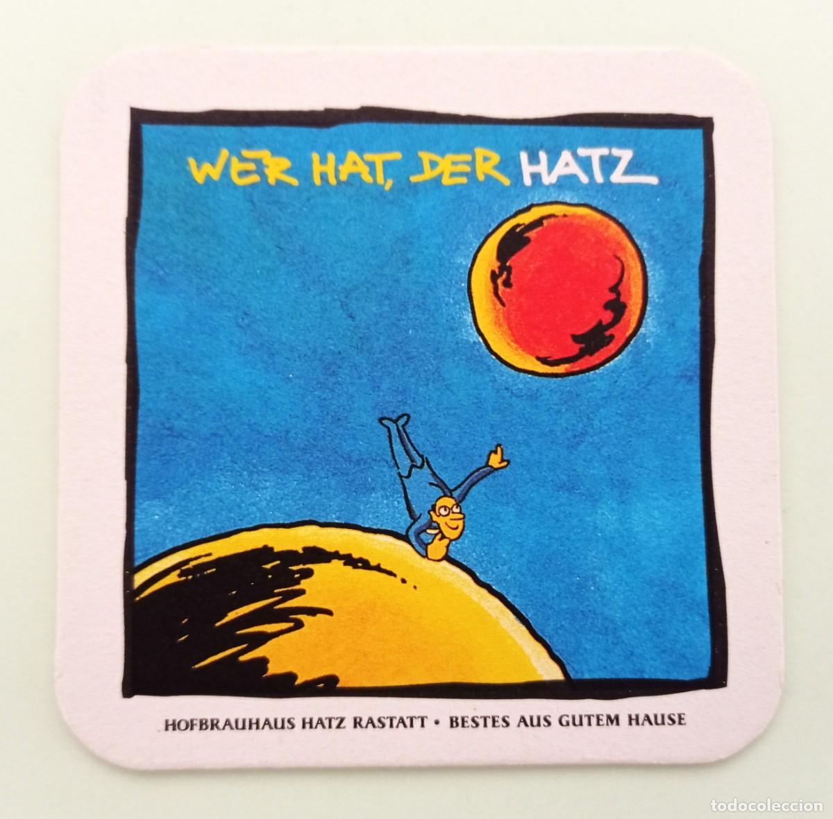 Otros Art&iacute;culos de Coleccionismo en Papel: POSAVASO CERVEZA HATZ (PARTITURA) (ALEMANIA)