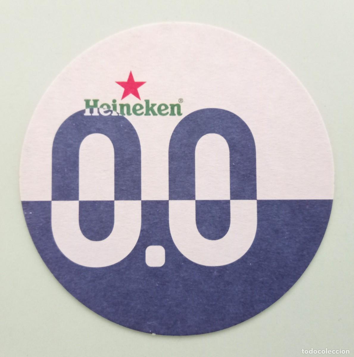 Otros Art&iacute;culos de Coleccionismo en Papel: POSAVASO CERVEZA HEINEKEN 0,0 (ESPA&Ntilde;A)