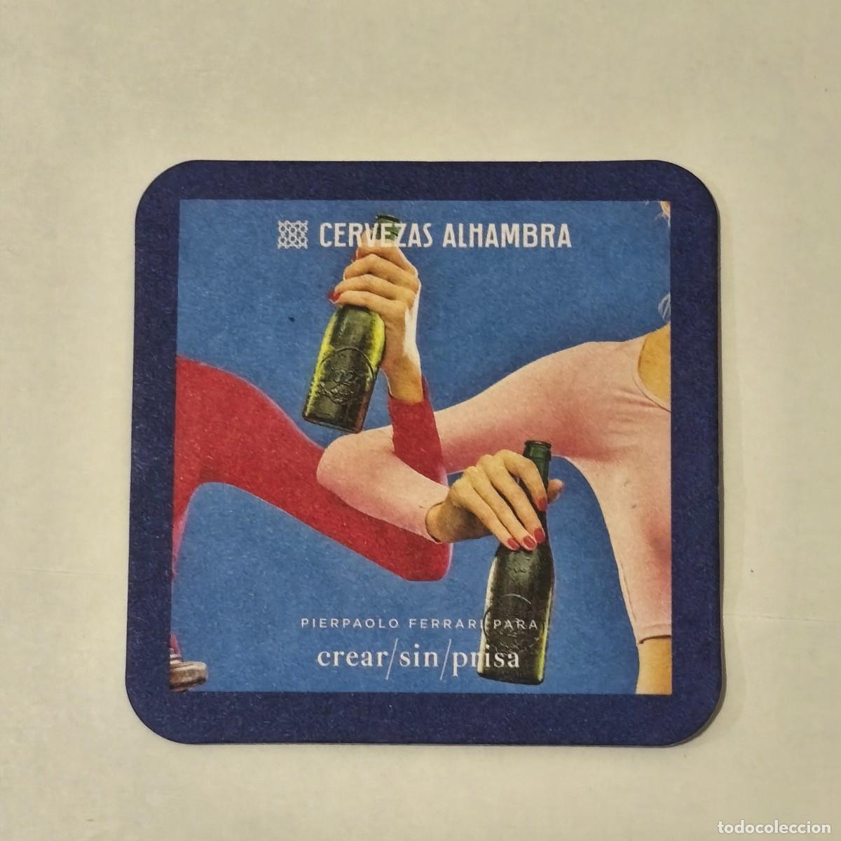 Otros Art&iacute;culos de Coleccionismo en Papel: POSAVASOS CERVEZA - ALHAMBRA - PIERPAOLO FERRARI