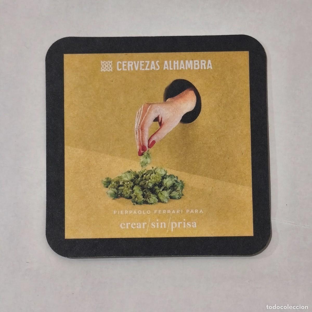 Otros Art&iacute;culos de Coleccionismo en Papel: POSAVASOS CERVEZA - ALHAMBRA - PIERPAOLO FERRARI