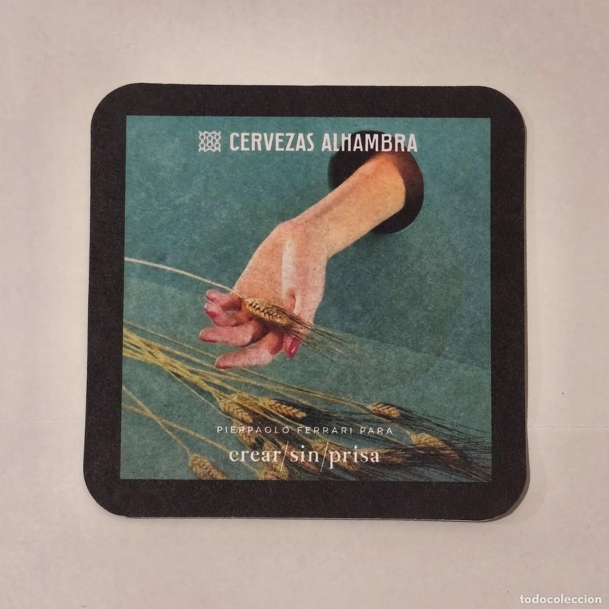 Otros Art&iacute;culos de Coleccionismo en Papel: POSAVASOS CERVEZA - ALHAMBRA - PIERPAOLO FERRARI