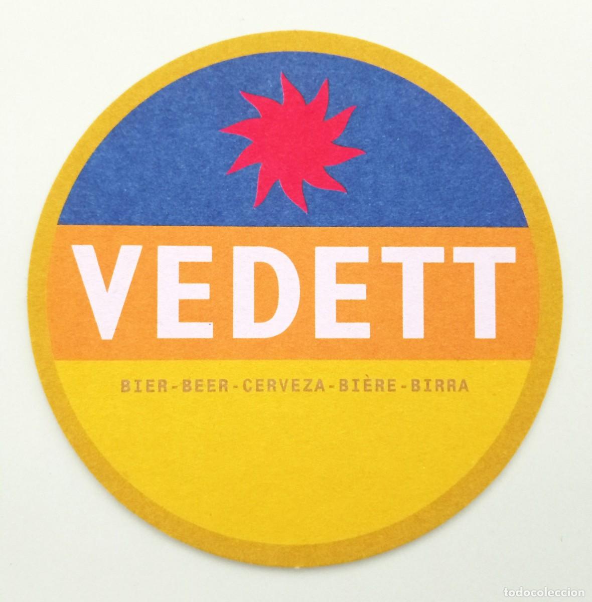 Otros Art&iacute;culos de Coleccionismo en Papel: POSAVASO CERVEZA VEDETT (B&Eacute;LGICA)