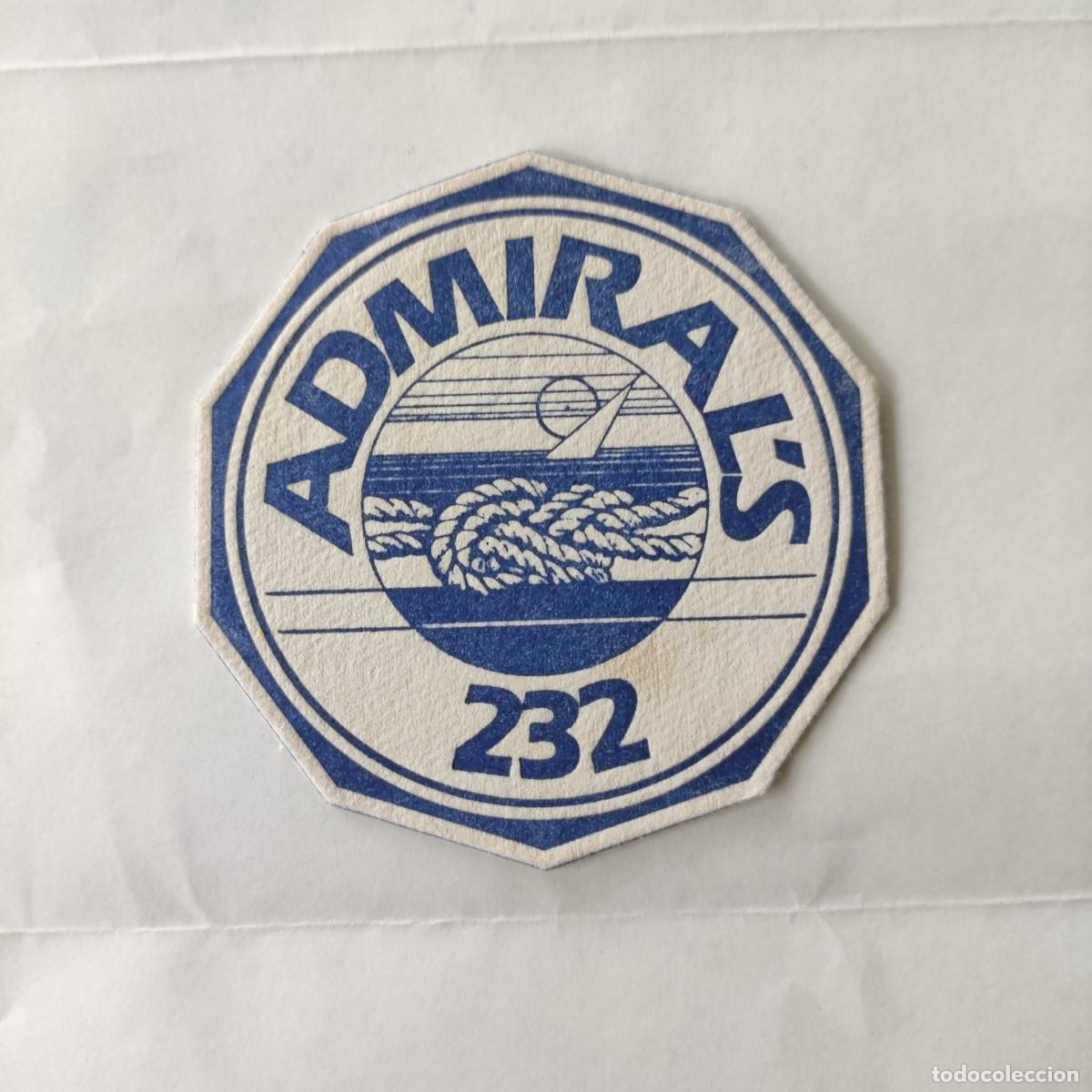 Otros Art&iacute;culos de Coleccionismo en Papel: POSAVASOS - ADMIRAL'S 232 - NAVAL