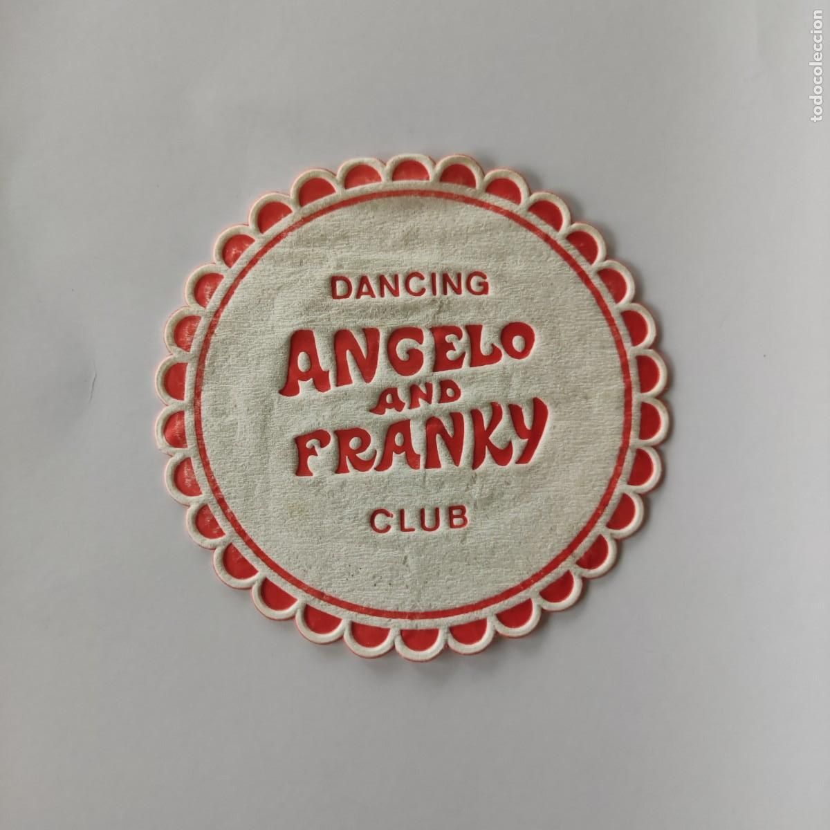 Otros Art&iacute;culos de Coleccionismo en Papel: POSAVASOS - ANGELO AND FRANKY - DANCING CLUB
