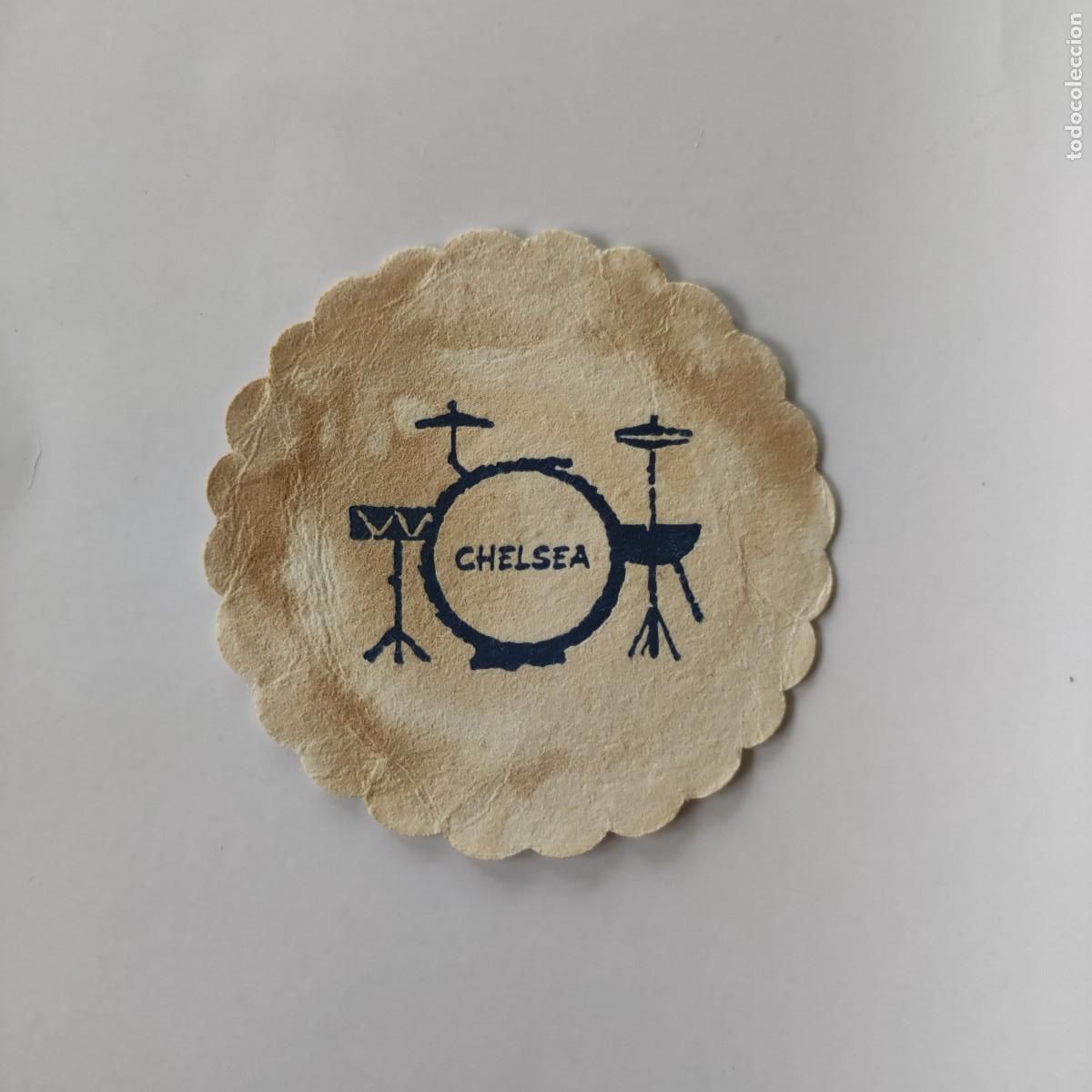 Otros Art&iacute;culos de Coleccionismo en Papel: POSAVASOS - CHELSEA - BATERIA MUSICA