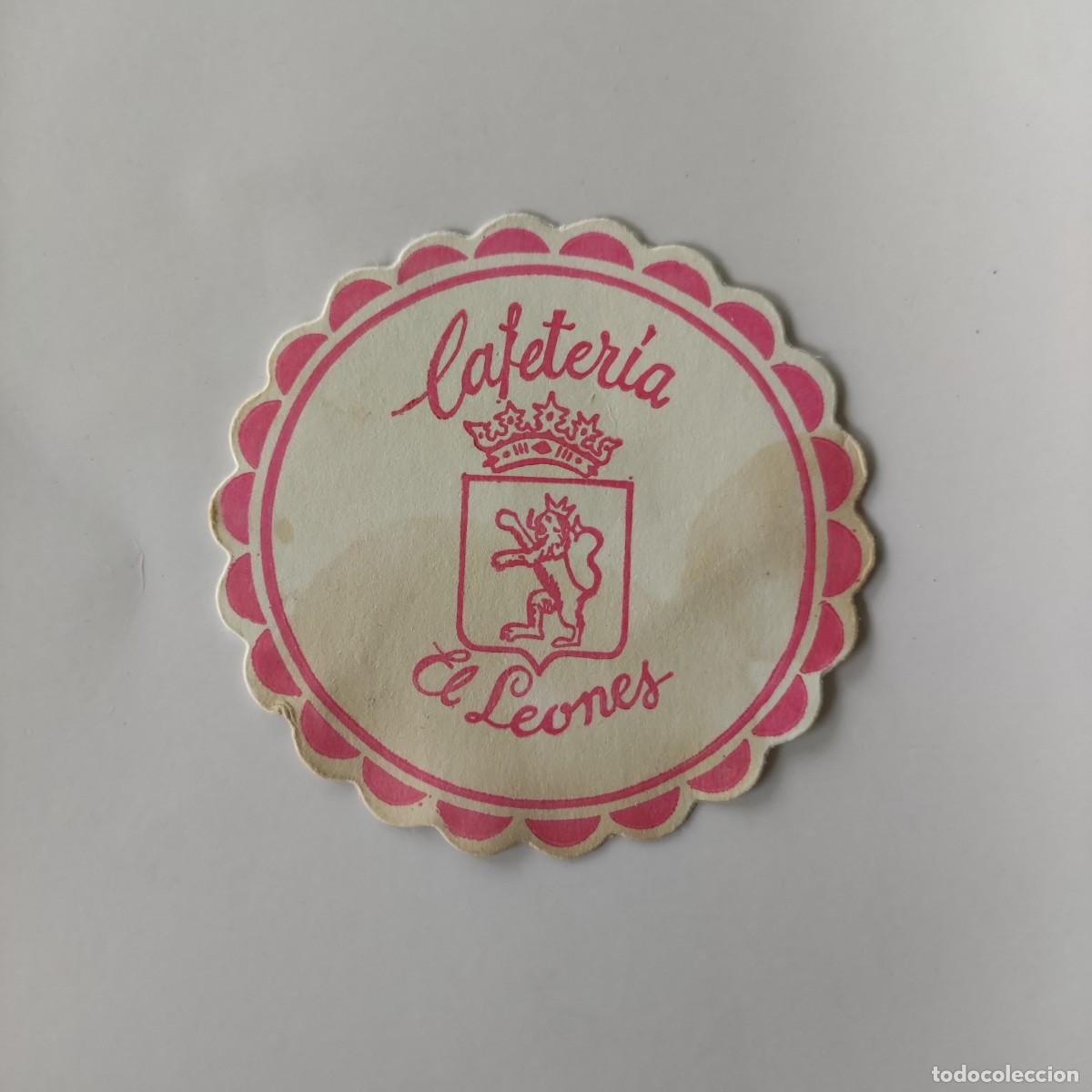Otros Art&iacute;culos de Coleccionismo en Papel: POSAVASOS - EL LEONES - CAFETERIA - LEON HERALDICA
