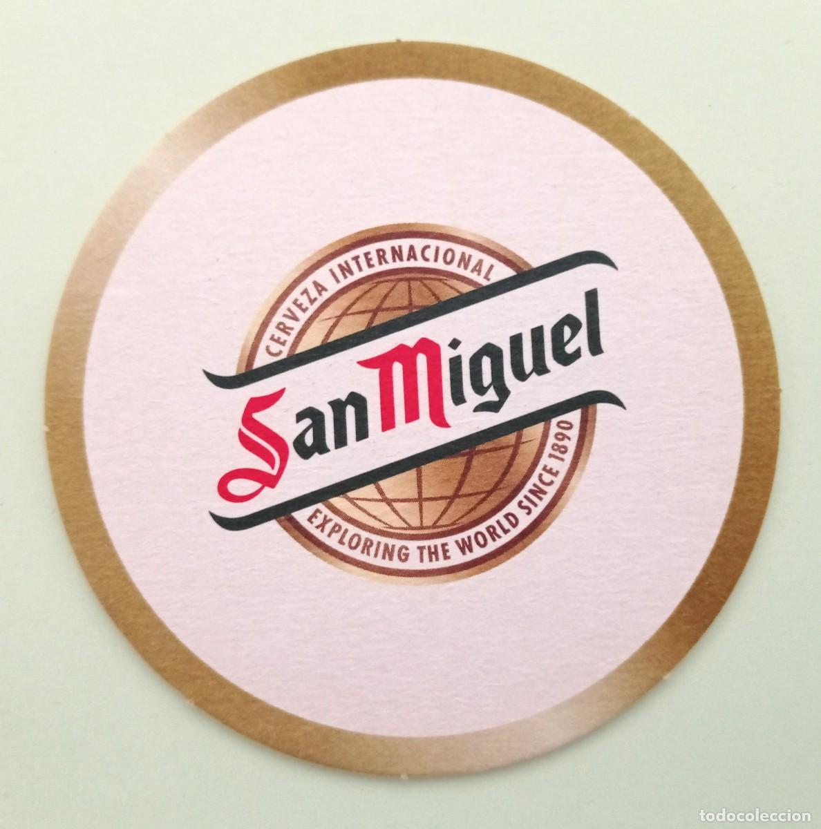 Otros Art&iacute;culos de Coleccionismo en Papel: POSAVASO CERVEZA SAN MIGUEL (ESPA&Ntilde;A)