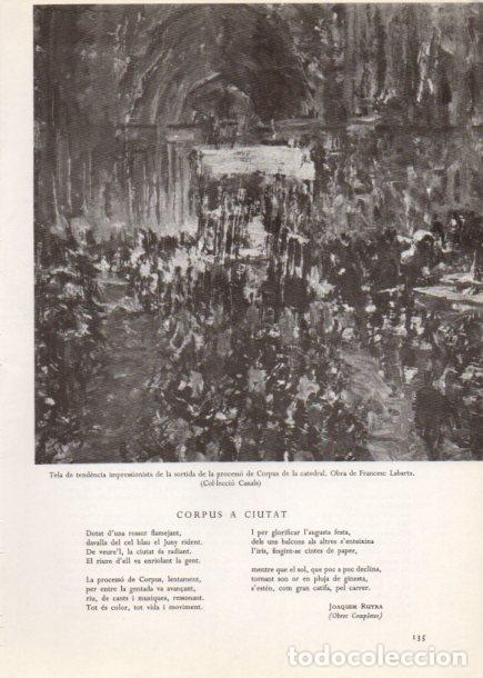 Sammelleidenschaft Andere Papierartikel: LAMINA V52556: Processo de Corpus de la catedral obra de Francesc Labarta - Carles Soldevila