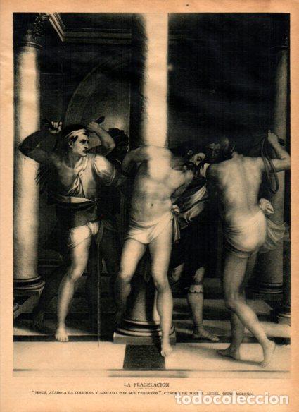 Collectionnisme Papier divers: LAMINA V52183: La flagelacion por Miguel Angel