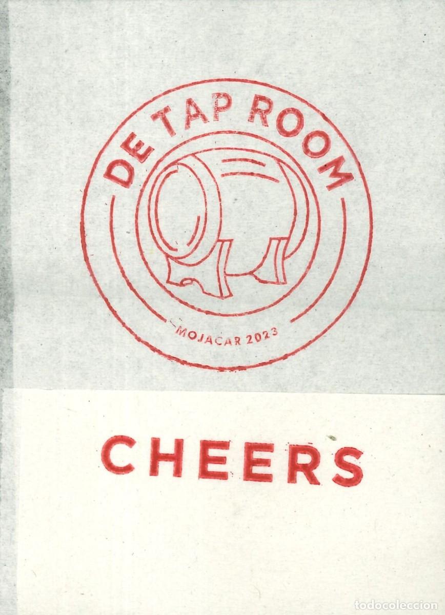 Otros Art&iacute;culos de Coleccionismo en Papel: SERVILLETA PAPEL - DE TAP ROOM - CHEERS - MOJACAR (ALMERIA)