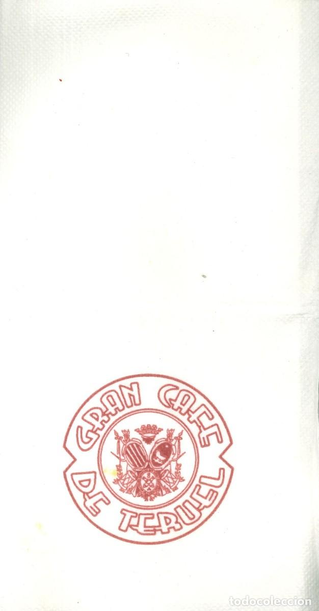 Otros Art&iacute;culos de Coleccionismo en Papel: SERVILLETA PAPEL - GRAN CAFE DE TERUEL (TERUEL)