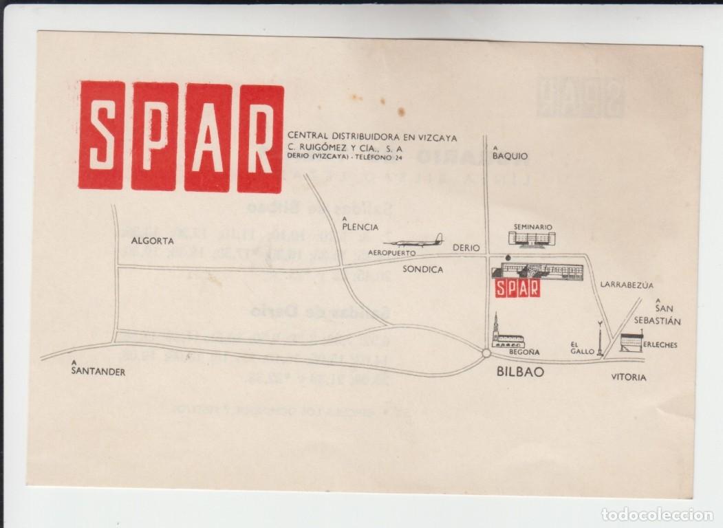 Otros Art&iacute;culos de Coleccionismo en Papel: Horario de trenes l&iacute;nea Bilbao &ndash; Lezama // Editada por SPAR