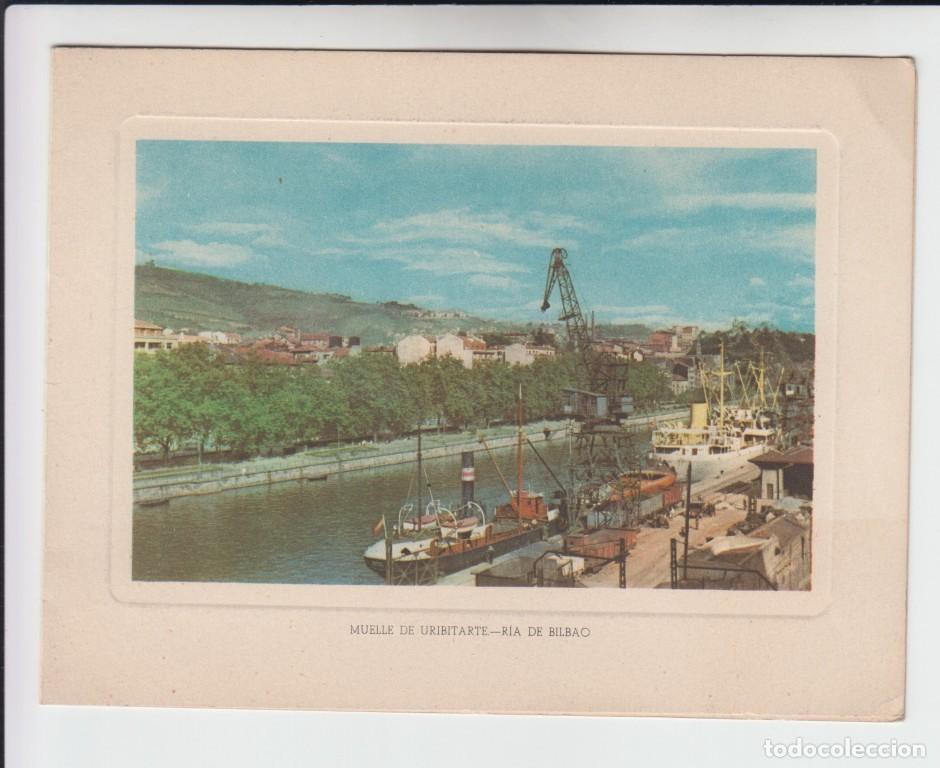 Otros Art&iacute;culos de Coleccionismo en Papel: Muelle de Uribitarte &ndash; r&iacute;a de Bilbao Medida