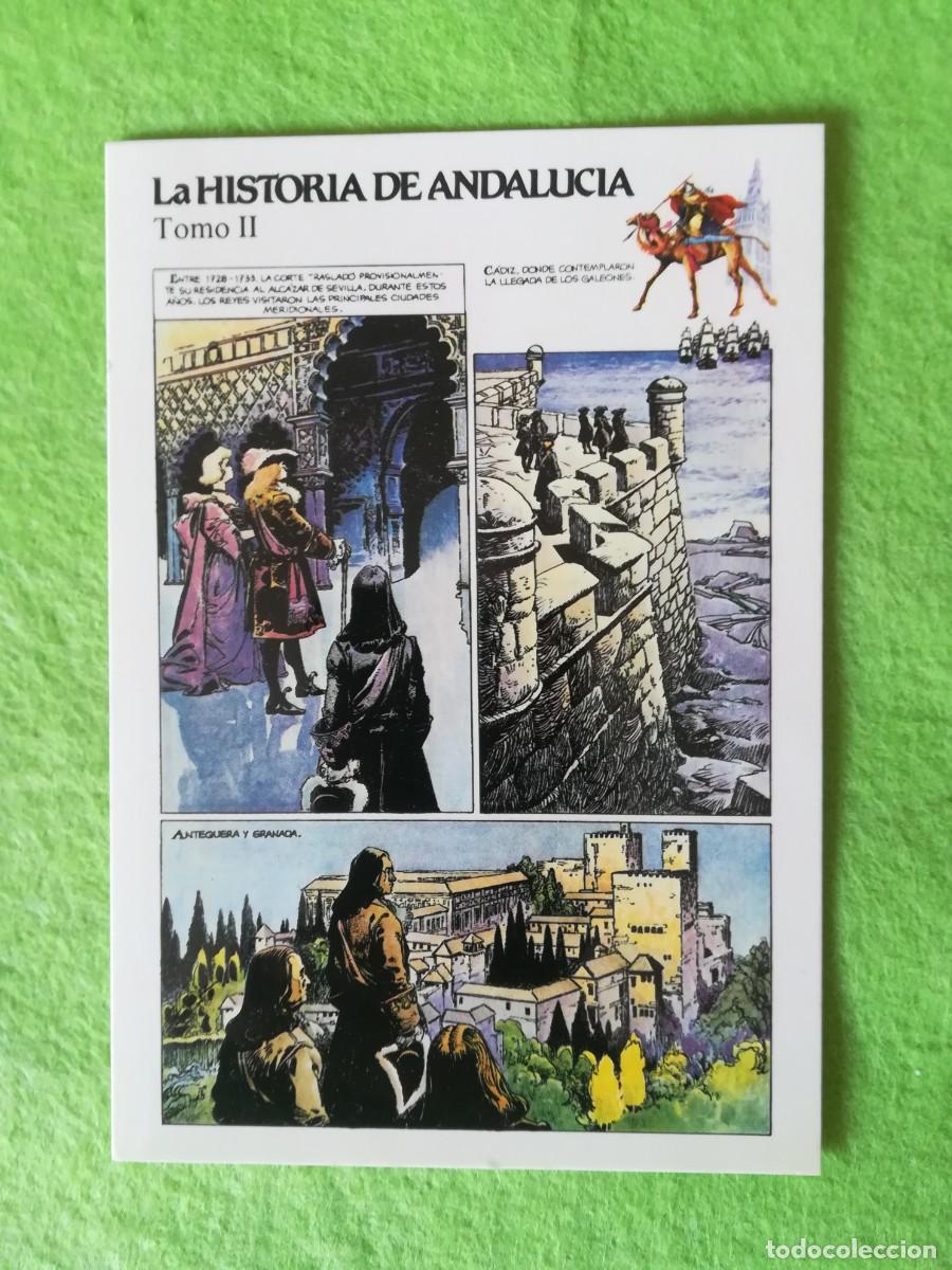 Otros Art&iacute;culos de Coleccionismo en Papel: Postal antigua sin circular escrita por detr&aacute;s la historia de andalucia tomo II