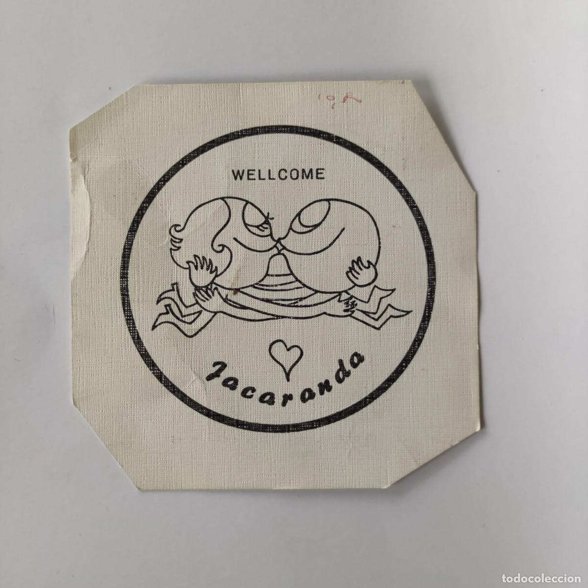 Otros Art&iacute;culos de Coleccionismo en Papel: POSAVASOS - LAS PALMAS DE GRAN CANARIA - JACARANDA