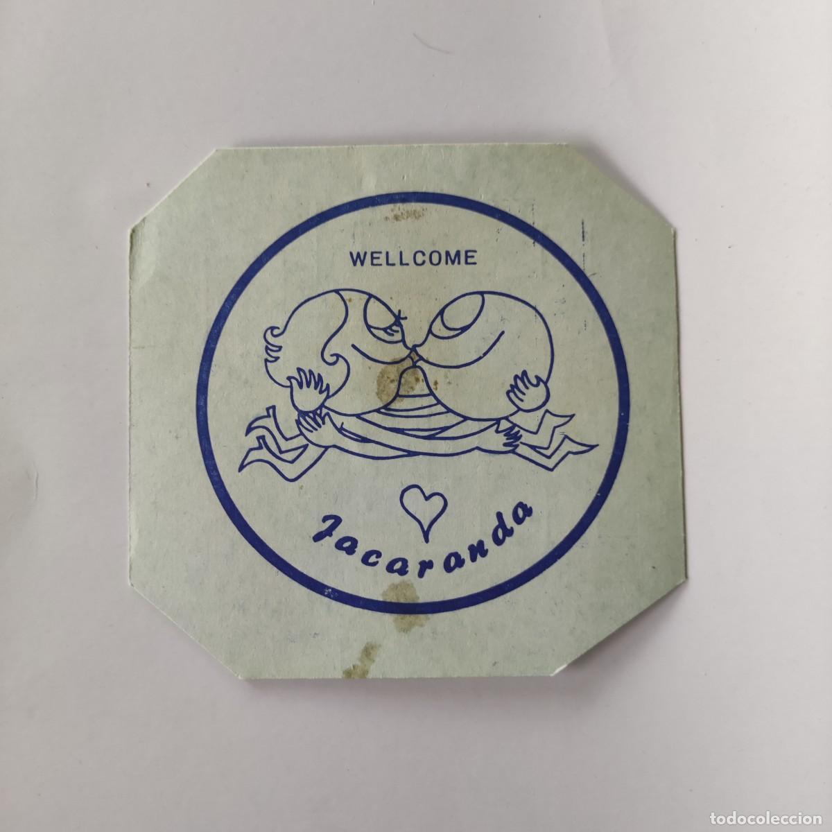 Otros Art&iacute;culos de Coleccionismo en Papel: POSAVASOS - LAS PALMAS DE GRAN CANARIA - JACARANDA