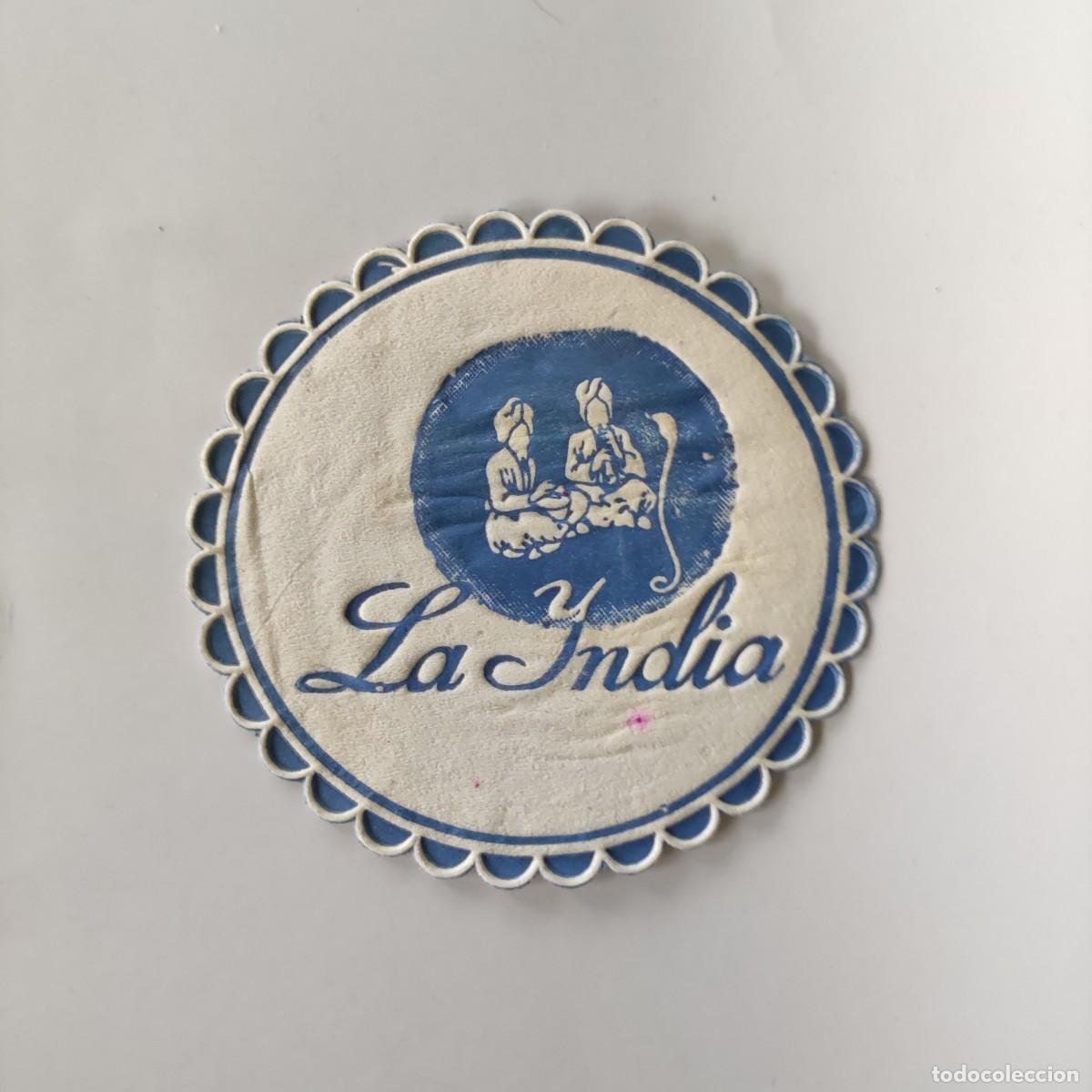 Otros Art&iacute;culos de Coleccionismo en Papel: POSAVASOS - LA INDIA - SERPIENTE FAUNA