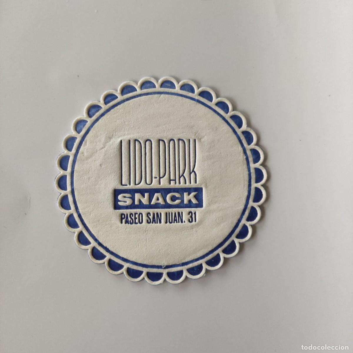 Otros Art&iacute;culos de Coleccionismo en Papel: POSAVASOS - BARCELONA - LIDO-PARK - SNACK
