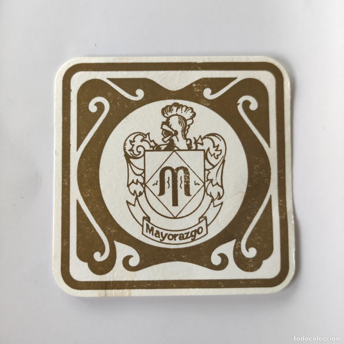 Otros Art&iacute;culos de Coleccionismo en Papel: POSAVASOS - MADRID - MAYORAZGO - HERALDICA