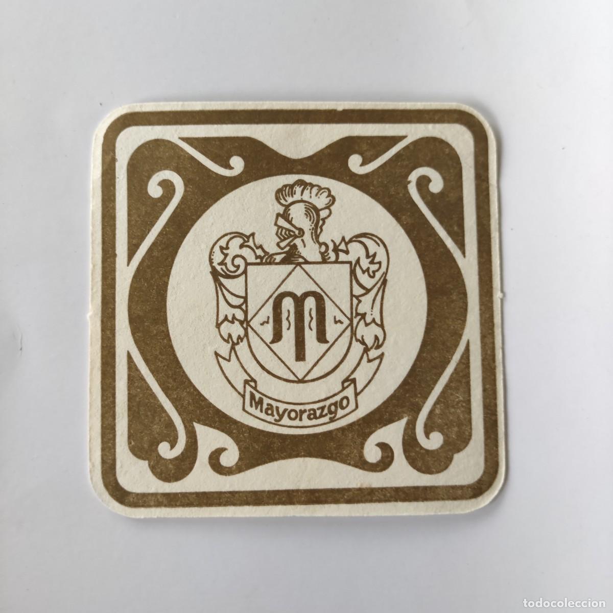 Otros Art&iacute;culos de Coleccionismo en Papel: POSAVASOS - MADRID - MAYORAZGO - HERALDICA
