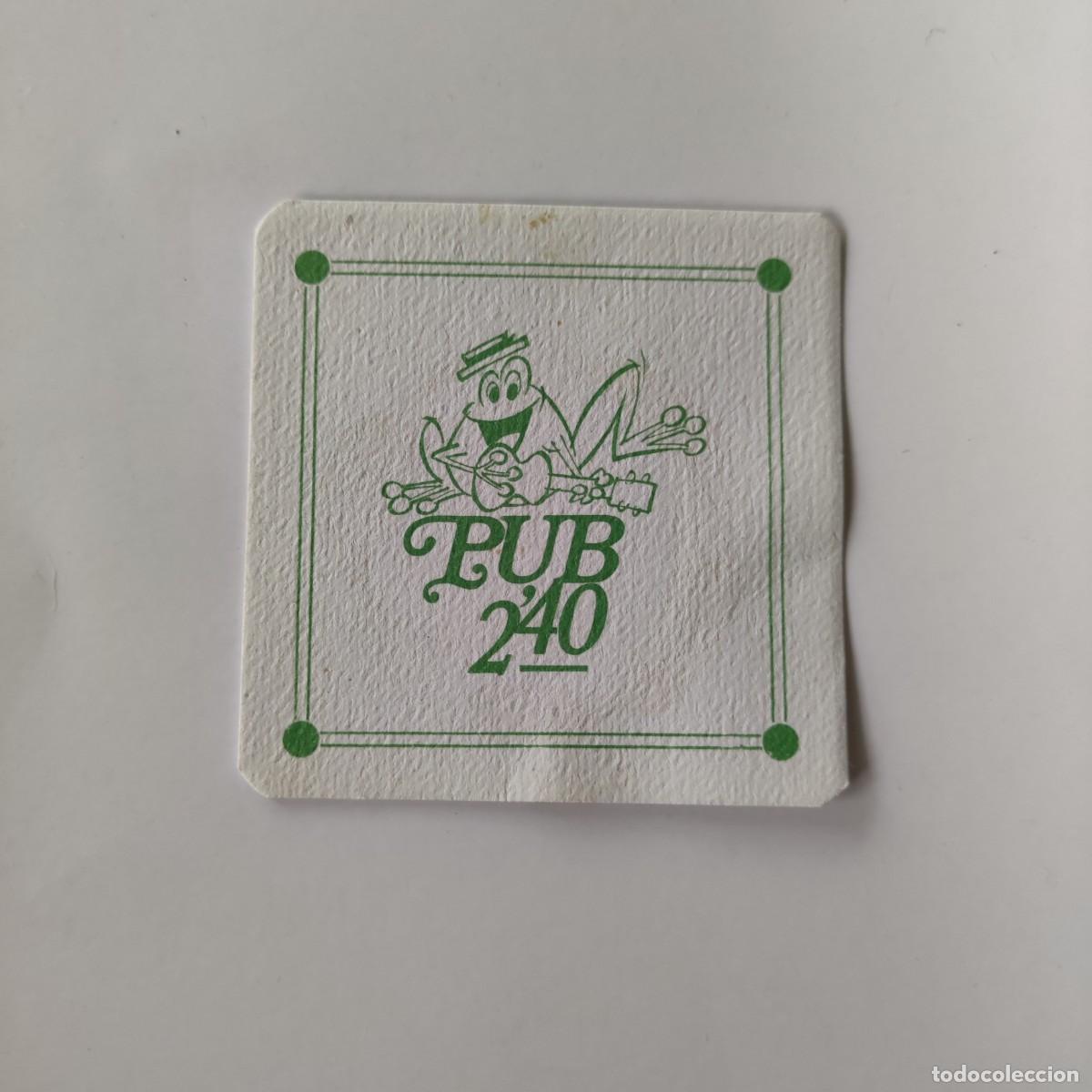 Otros Art&iacute;culos de Coleccionismo en Papel: POSAVASOS - PUB 2'40 - RANA FAUNA GUITARRA MUSICA