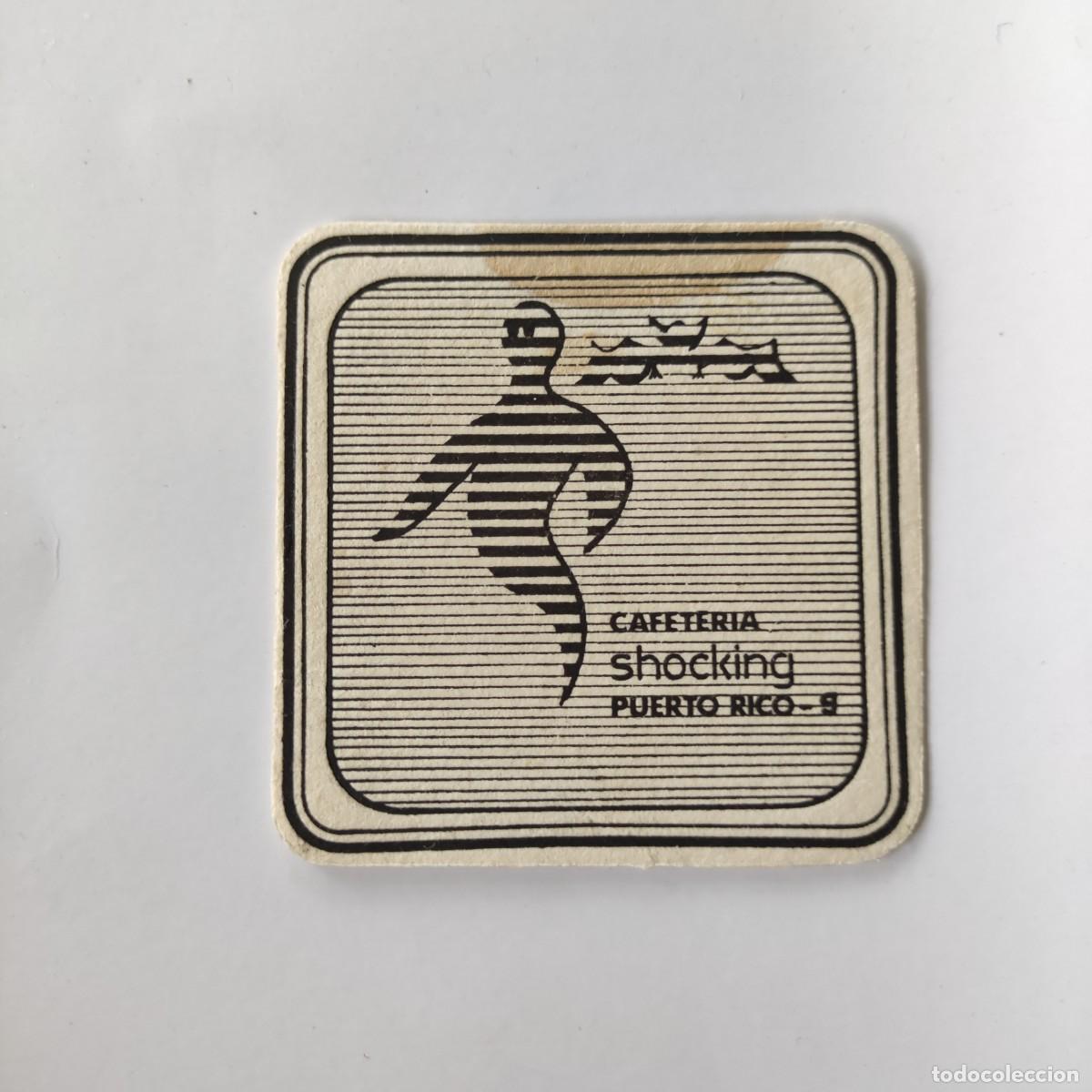 Otros Art&iacute;culos de Coleccionismo en Papel: POSAVASOS - MADRID ? - SHOCKING - CAFETERIA