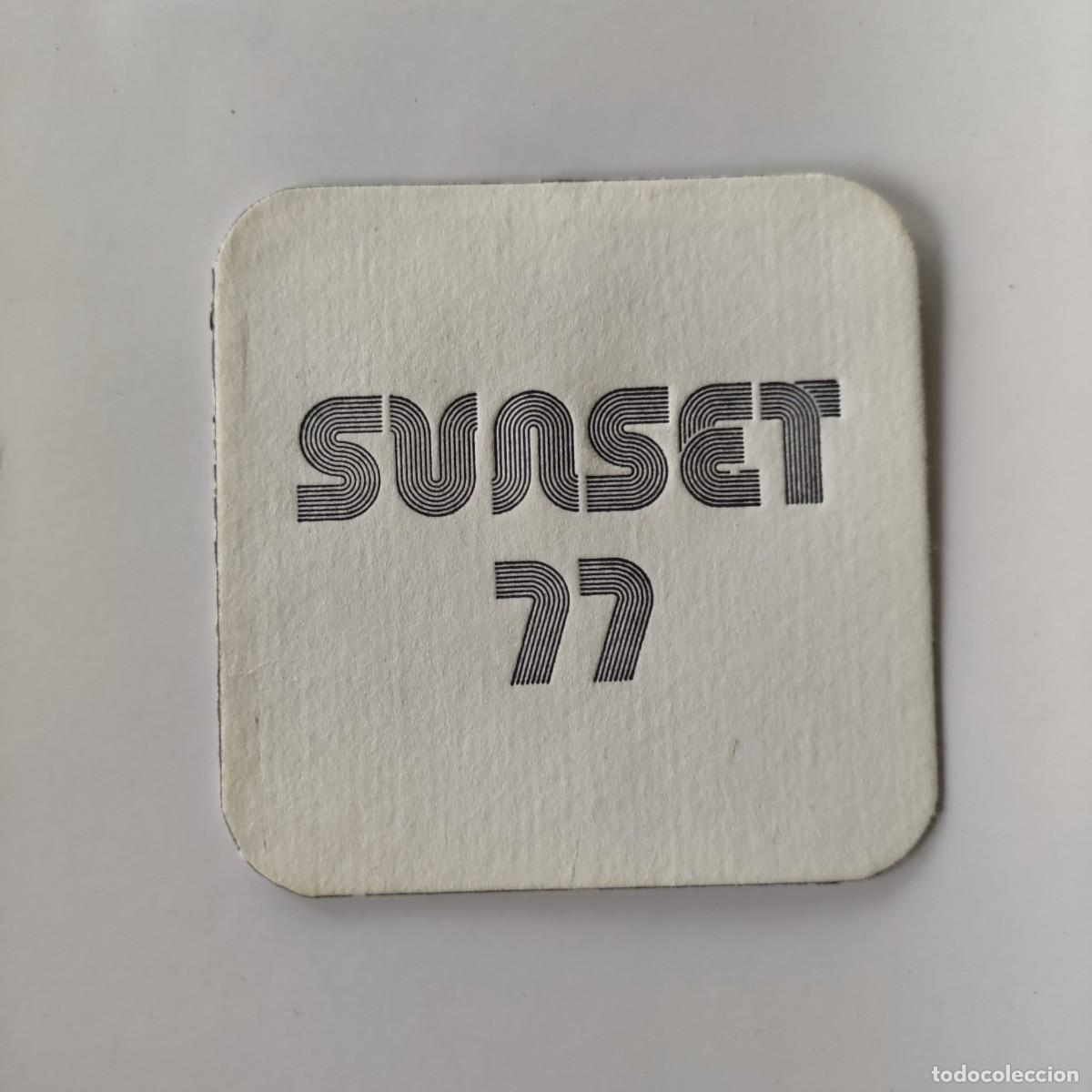 Otros Art&iacute;culos de Coleccionismo en Papel: POSAVASOS - MADRID - SUNSET 77