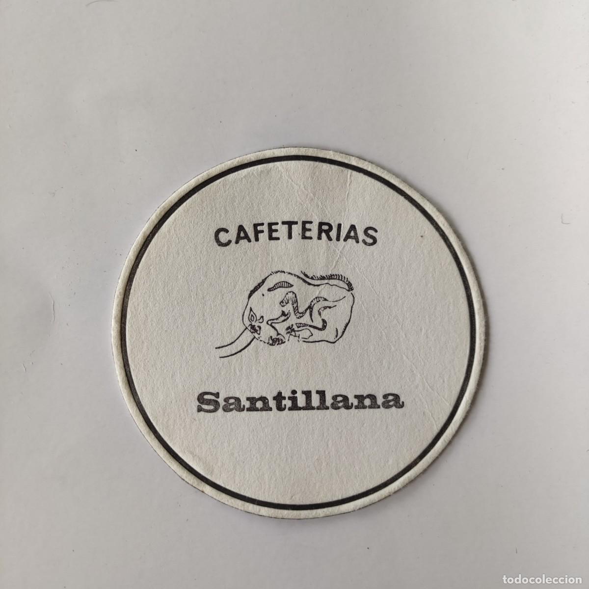 Otros Art&iacute;culos de Coleccionismo en Papel: POSAVASOS - CANTABRIA - CAFETERIAS SANTILLANA - BISONTE FAUNA PREHISTORIA CUEVA