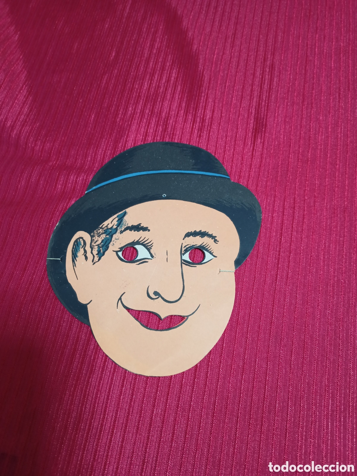 Otros Art&iacute;culos de Coleccionismo en Papel: Antigua careta de cart&ograve;n.