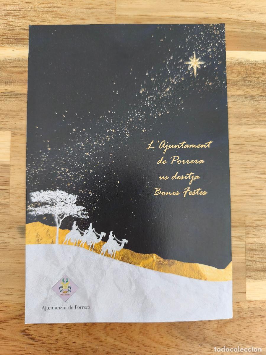 Otros Art&iacute;culos de Coleccionismo en Papel: Felicitaci&oacute; de Nadal del Ajuntament de Porrera