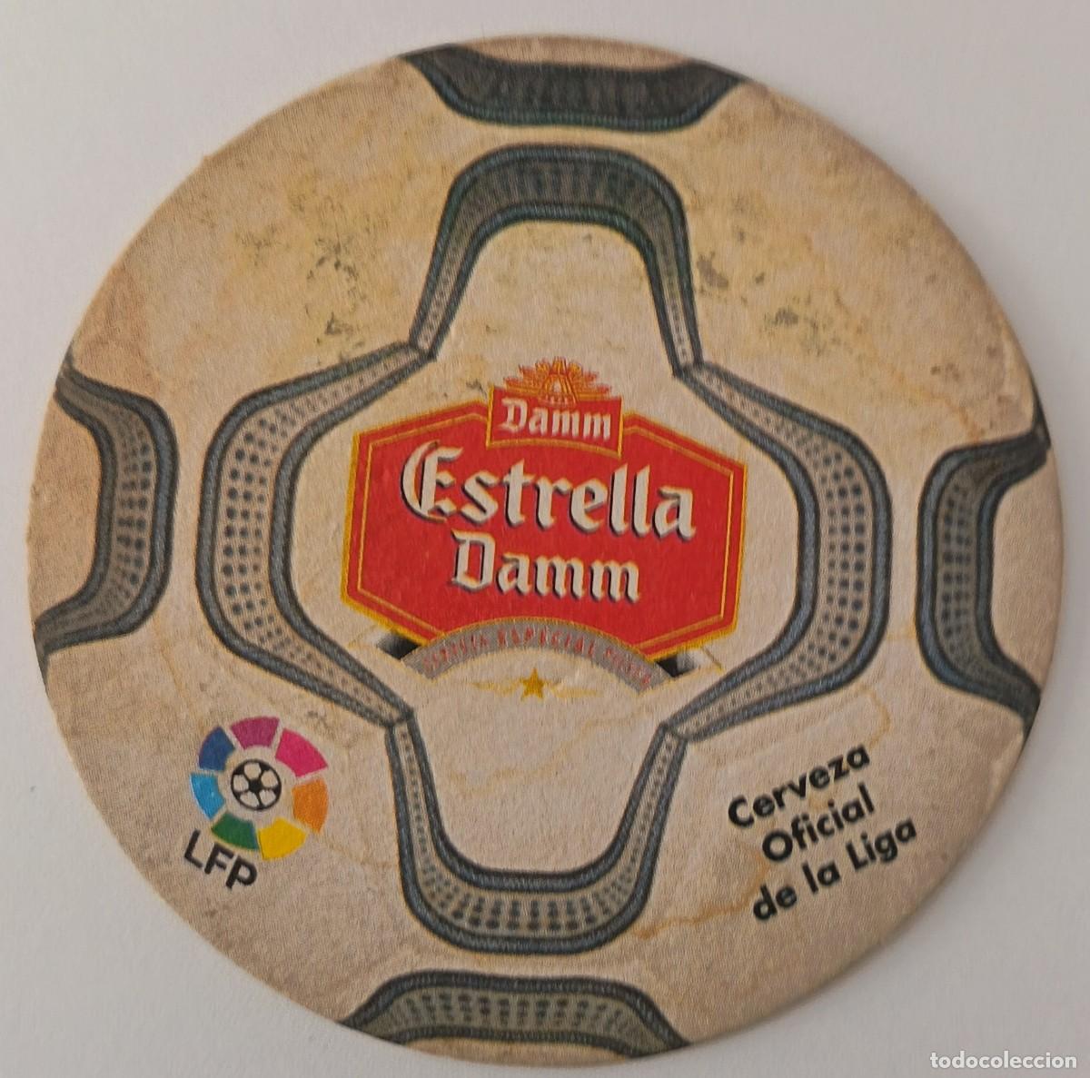 Otros Art&iacute;culos de Coleccionismo en Papel: Posavasos. Estrella Damm. Cerveza oficial de la liga LFP.