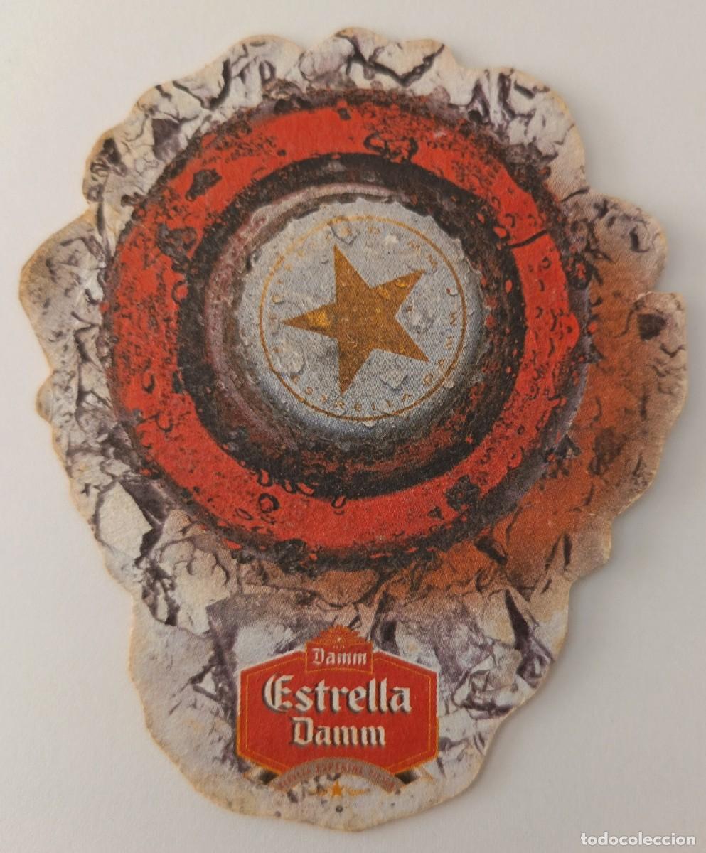 Otros Art&iacute;culos de Coleccionismo en Papel: Posavasos. Estrella Damm. Antiguo. Troquelado.