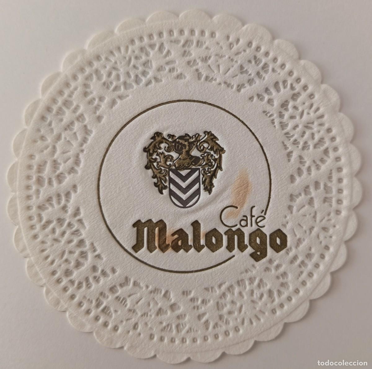 Otros Art&iacute;culos de Coleccionismo en Papel: Posavasos. Cafe Malongo. Troquelado.