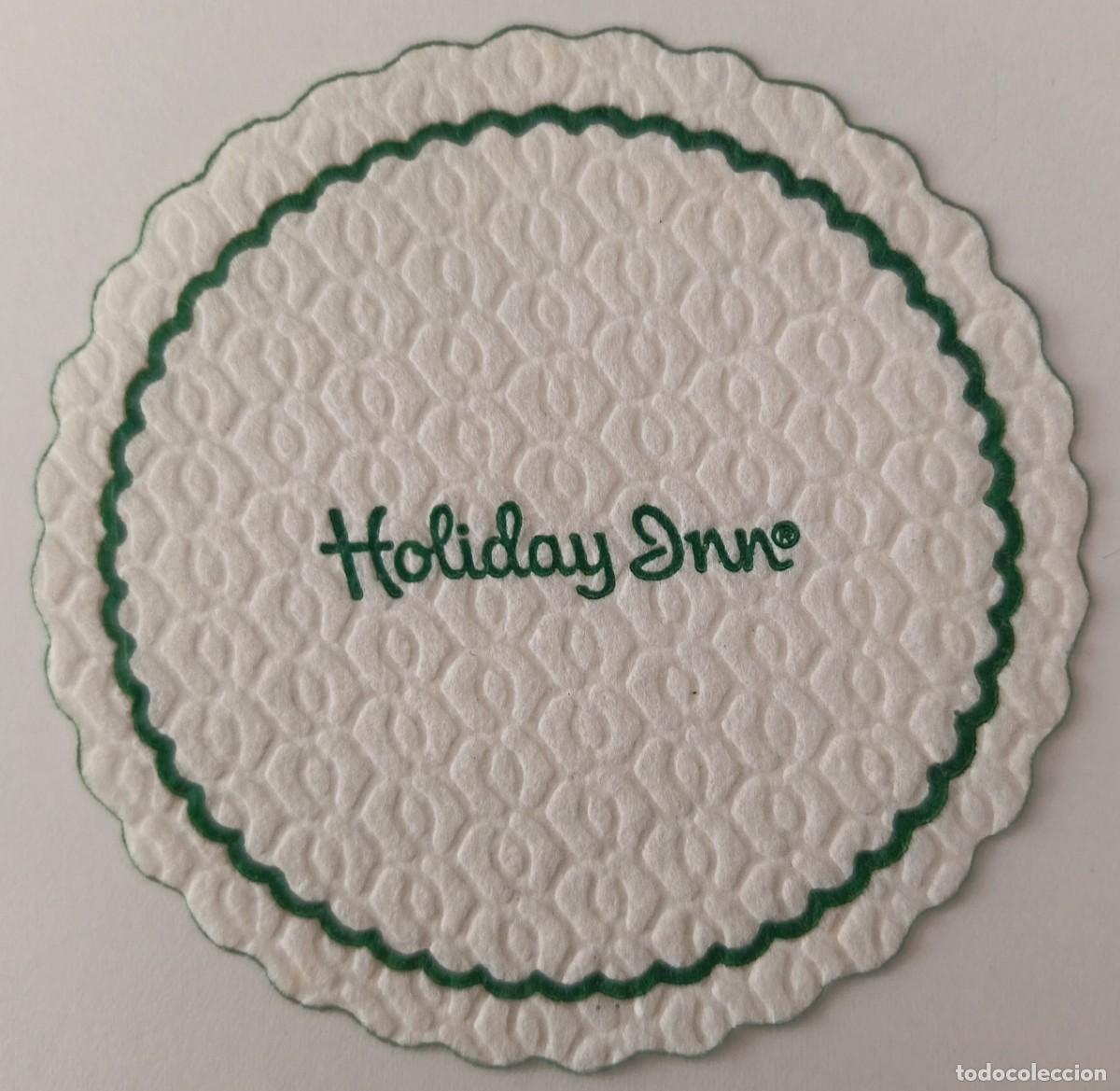 Otros Art&iacute;culos de Coleccionismo en Papel: Posavasos. Holiday Inn. Troquelado.