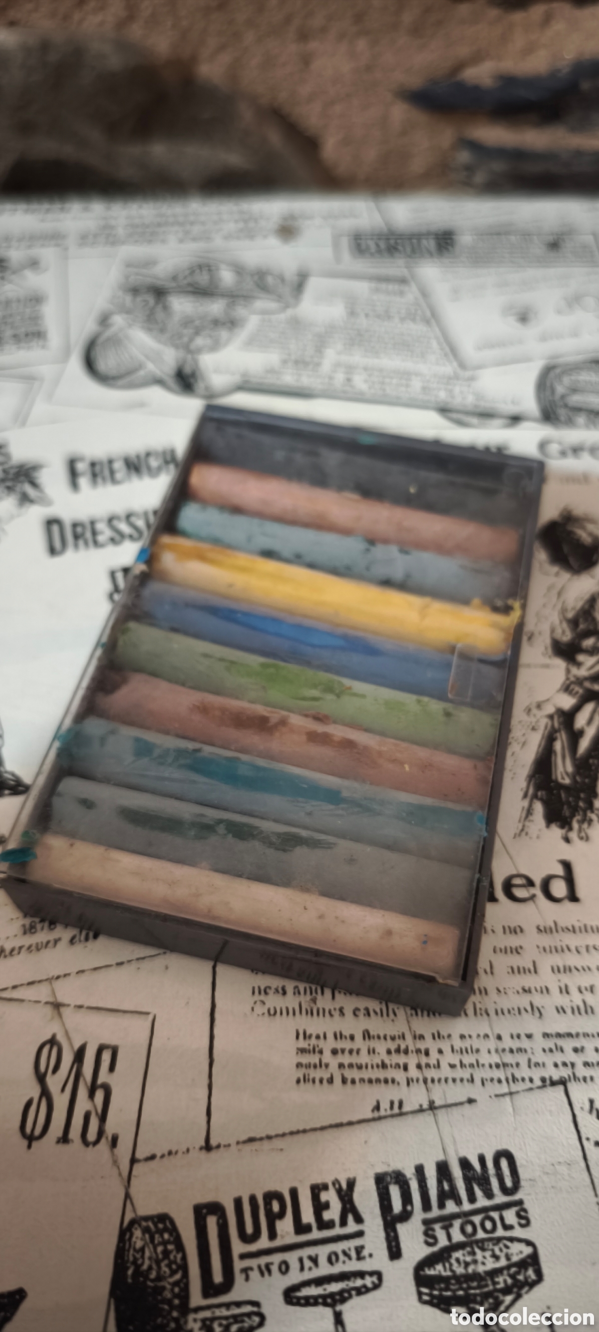 Otros Art&iacute;culos de Coleccionismo en Papel: Antigua Caja de plastilina