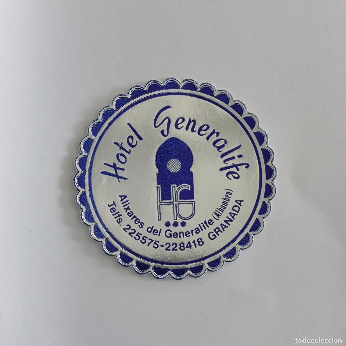 Otros Art&iacute;culos de Coleccionismo en Papel: POSAVASOS - GRANADA - HOTEL GENERALIFE