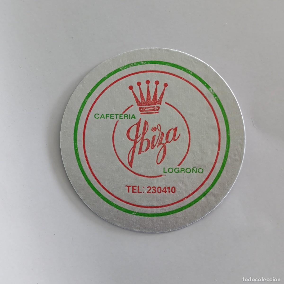Otros Art&iacute;culos de Coleccionismo en Papel: POSAVASOS - LA RIOJA / LOGRO&Ntilde;O - CAFETERIA IBIZA