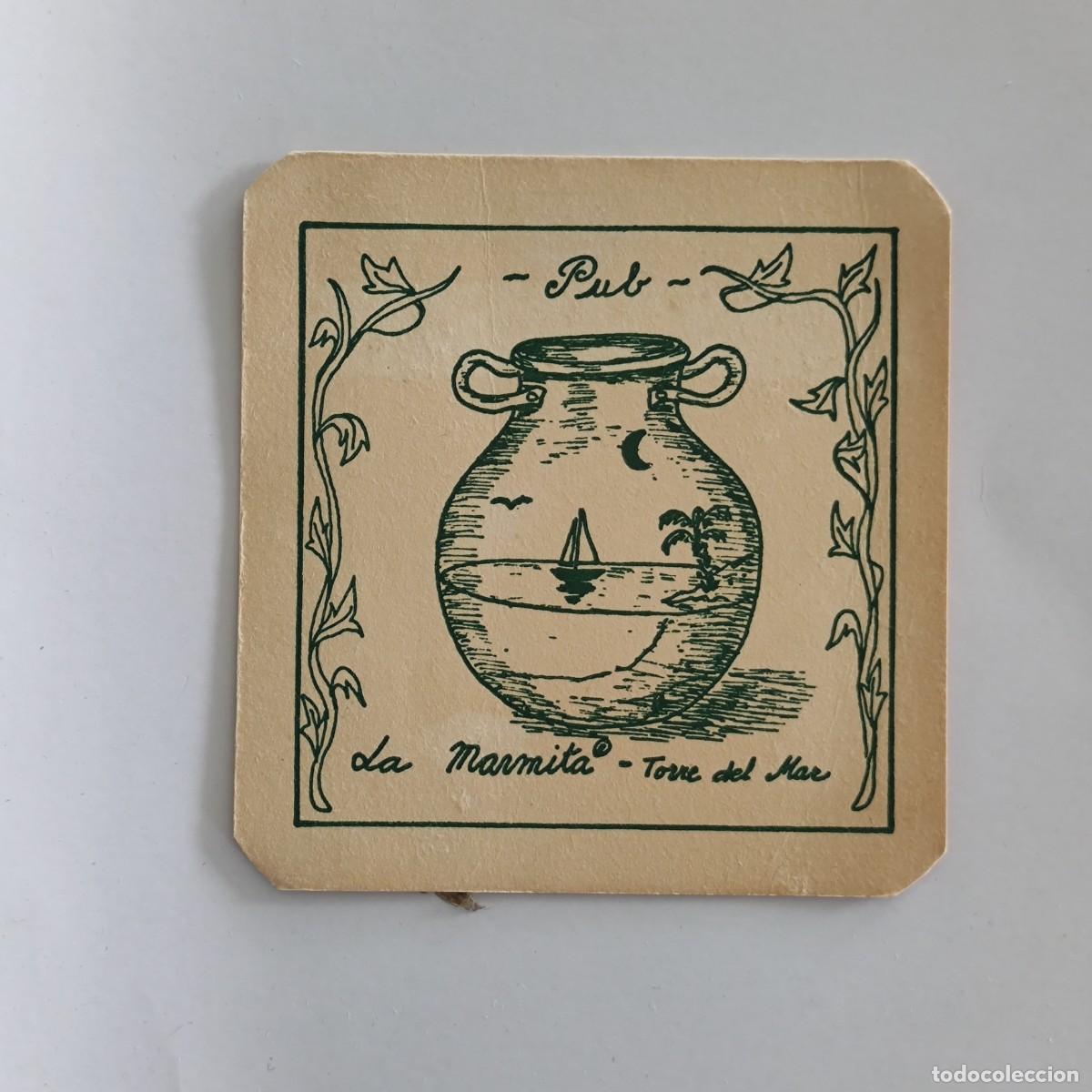Collectionnisme Papier divers: POSAVASOS - MALAGA / TORRE DEL MAR - LA MARMITA