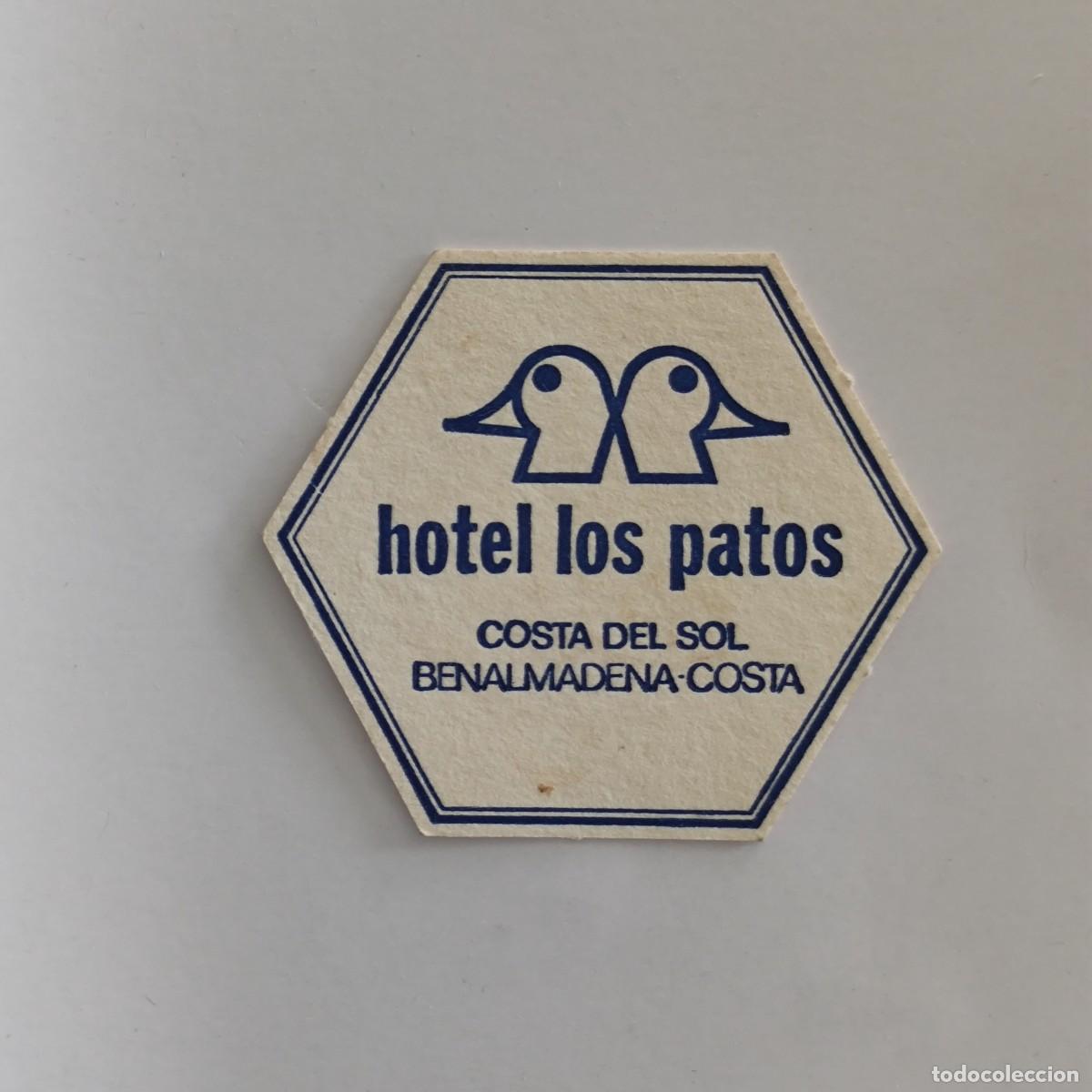 Collectionnisme Papier divers: POSAVASOS - MALAGA / BENALMADENA-COSTA - HOTEL LOS PATOS HOTASA RUMASA - AVE FAUNA