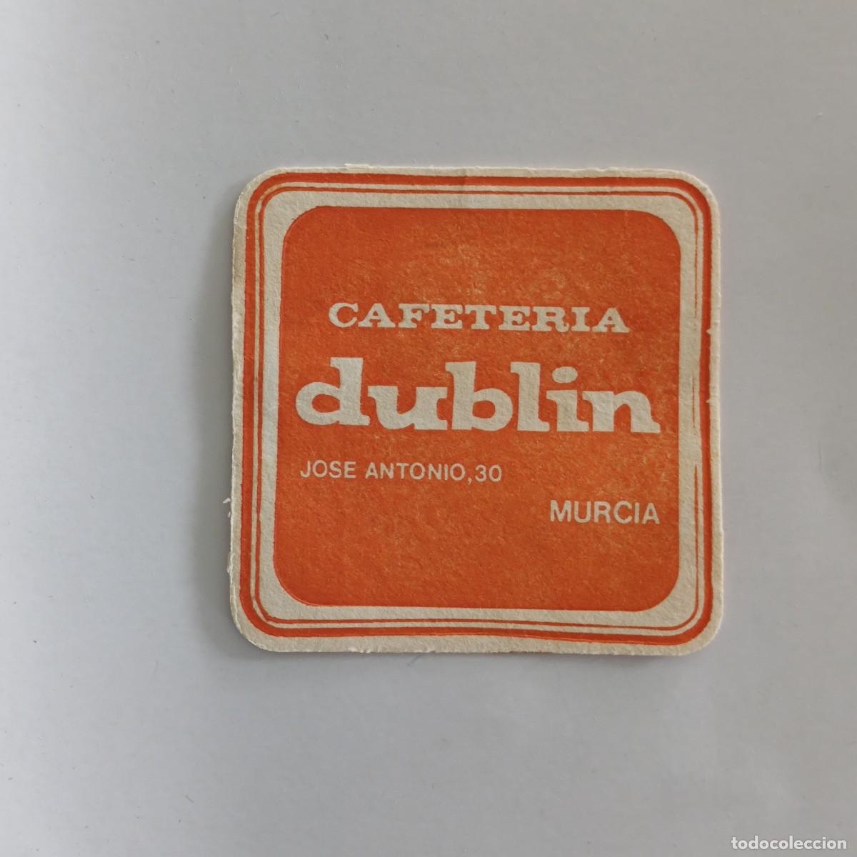 Collectionnisme Papier divers: POSAVASOS - MURCIA - CAFETERIA DUBLIN